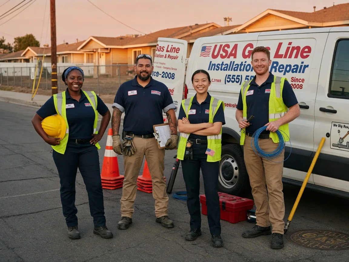 Gas Line Installation company in Pinole, CA